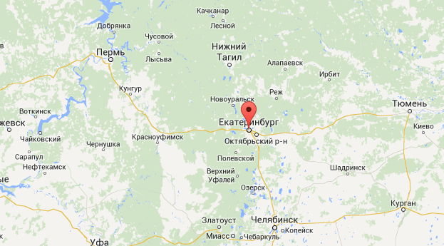 в Екатеринбурге в Екатеринбурге